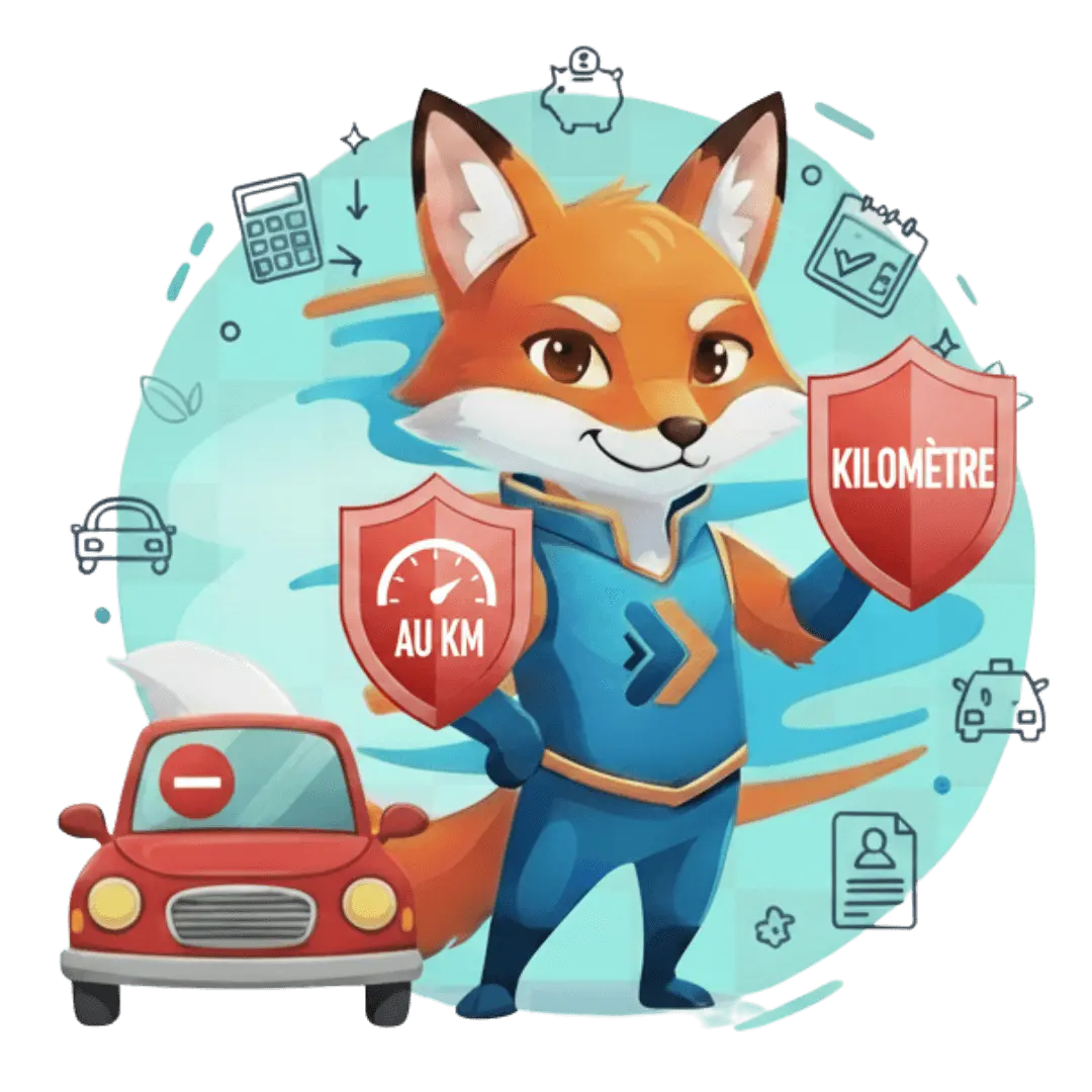 assurance auto au km 2025