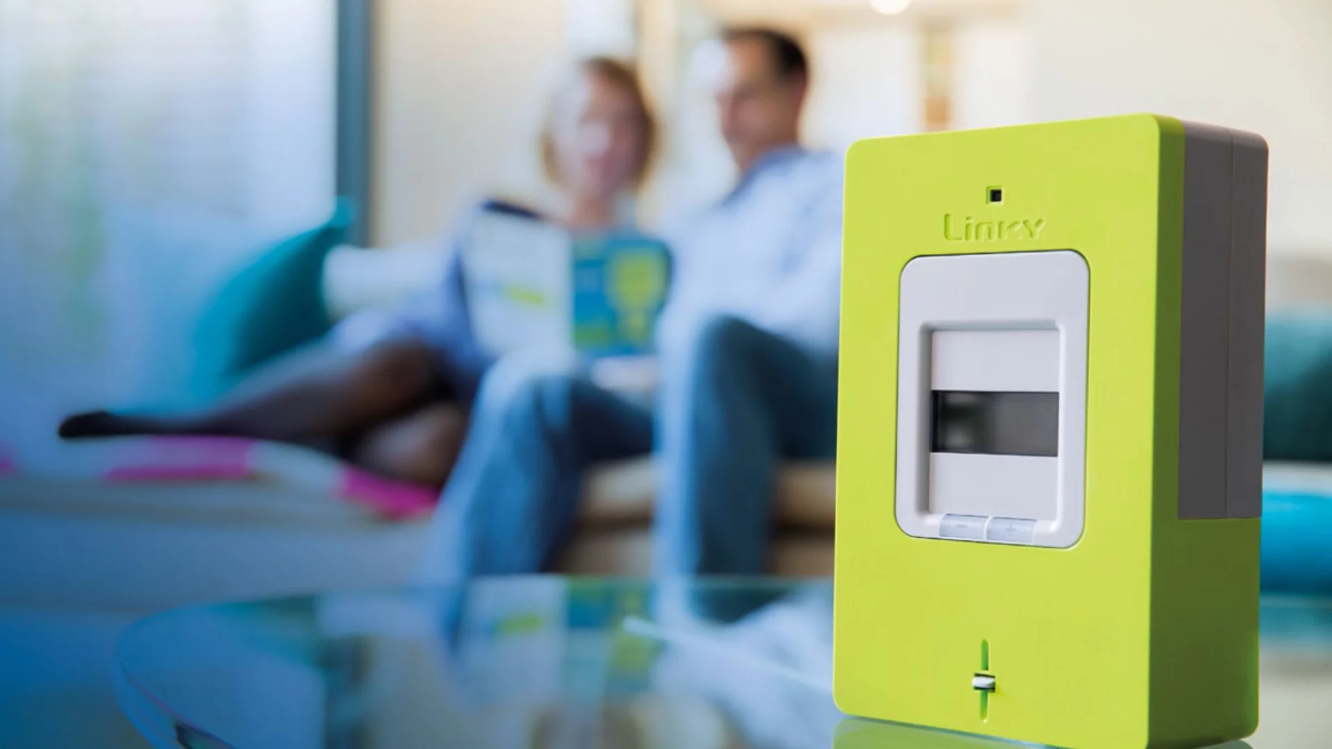 Compteur Linky installé dans un logement, utilisé pour le pilotage heures creuses