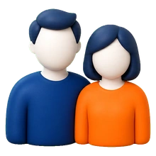 Icône Mon conjoint et moi - Assurance couple - JeSwitch