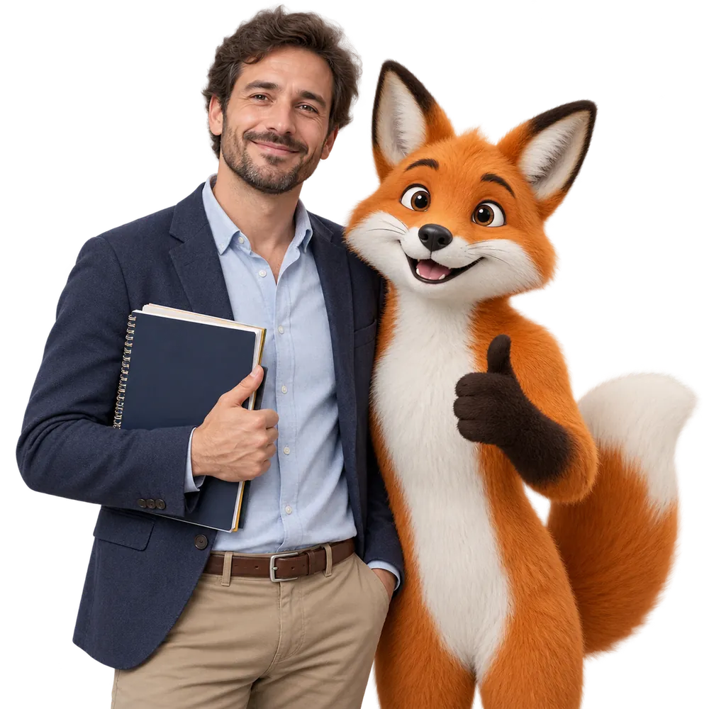Agent de la fonction publique d'État et mascotte JeSwitch