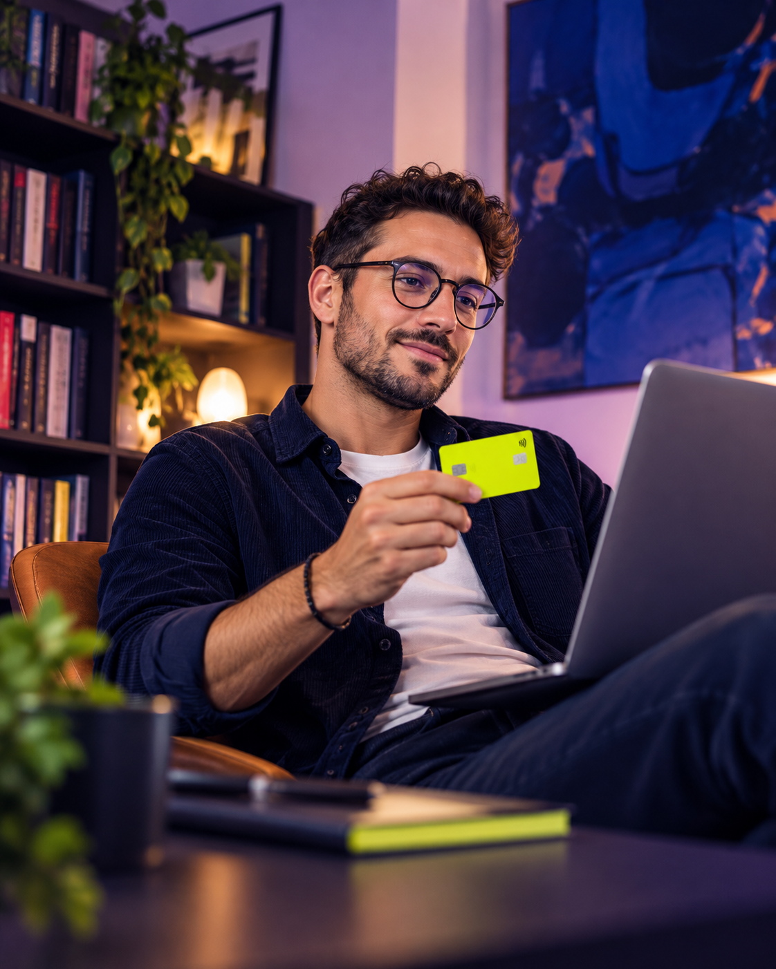 Client tenant une carte L by LCL