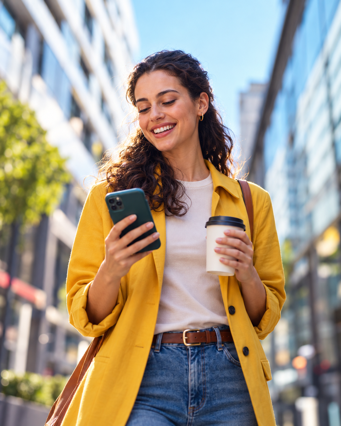 Cliente L by LCL utilisant son smartphone
