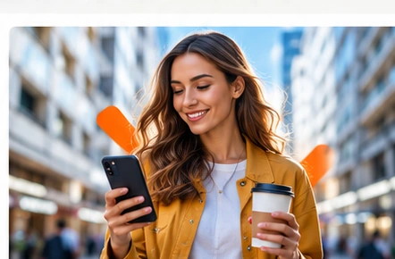Cliente Nickel consultant son compte depuis son smartphone
