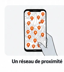 Un réseau de proximité